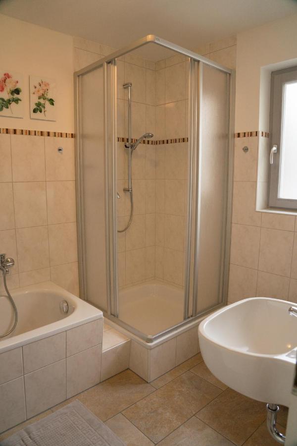 Ferienwohnung Urlaubsfreude Biedermann Haus Blumenglück - Rose Sebnitz Exterior foto