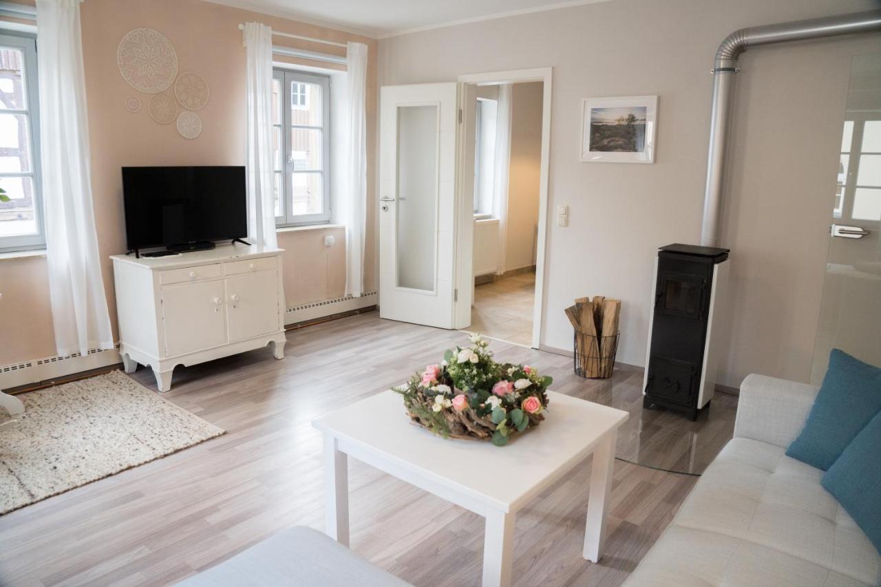 Ferienwohnung Urlaubsfreude Biedermann Haus Blumenglück - Rose Sebnitz Exterior foto