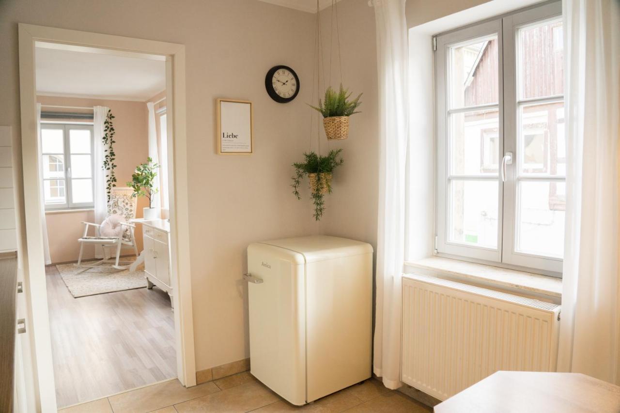 Ferienwohnung Urlaubsfreude Biedermann Haus Blumenglück - Rose Sebnitz Exterior foto